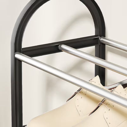 4Tier Simple and Practical Stackable Standing Shoe Rack