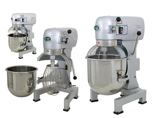25L Commercial Dough Mixer 1.5kW, 3 Speed Planetary Mixers