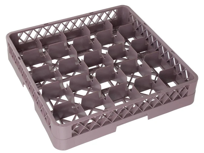 Dishwasher Tray Glass Rack - 25 Divisions for Glasses - 49cm x 49cm