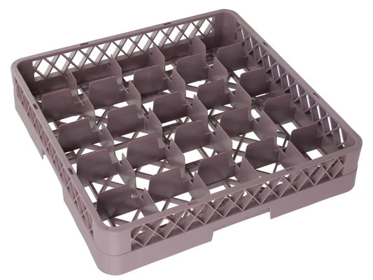 Dishwasher Tray Glass Rack - 25 Divisions for Glasses - 49cm x 49cm