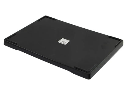38cm Rectangular Drinks Tray with Raised Edge - Black