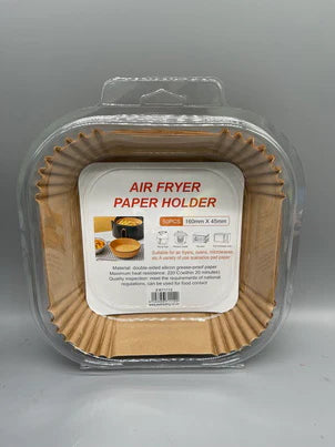 Air Fryer paper holder (50pc, Square,160x45mm)