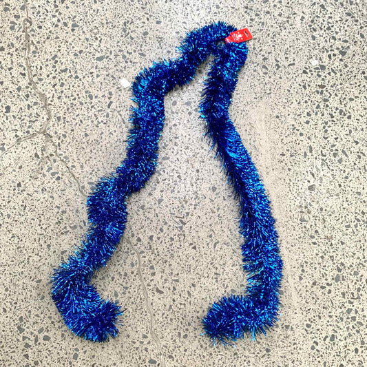 Christmas Tinsel - BLUE