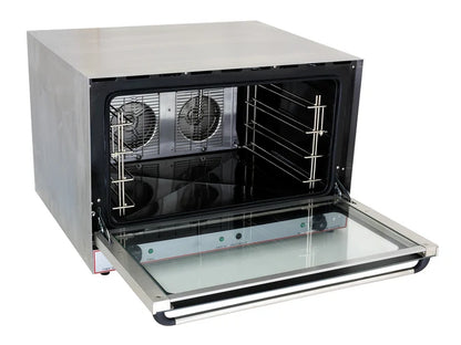 Stainless Steel Commercial Convection Oven 4 Shelf
