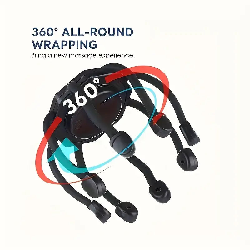 Wireless Electronic Head Massager with 3 Modes