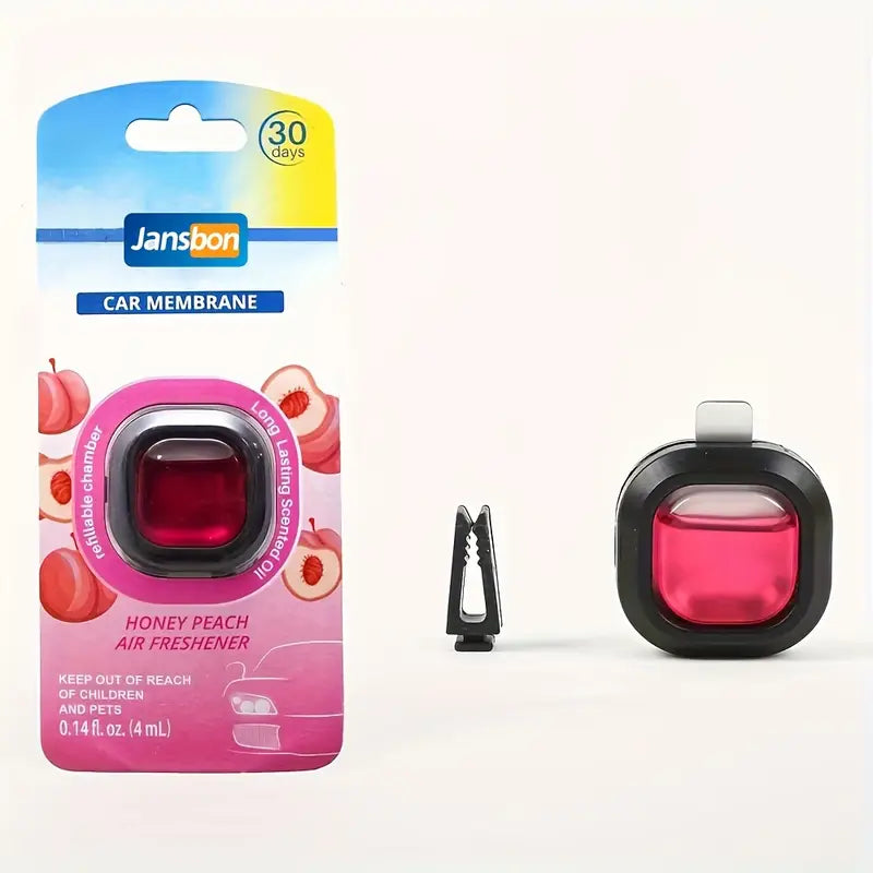 Car Interior Odor-Fighting Car Freshener Vent Clip Fresh, 4ml/0.14 Fl Oz. Car Vent Clip