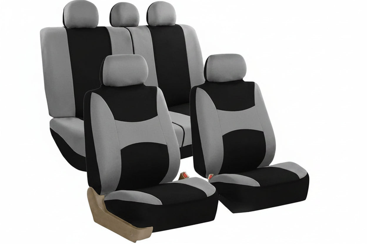 Car Seat Covers Black -GREY