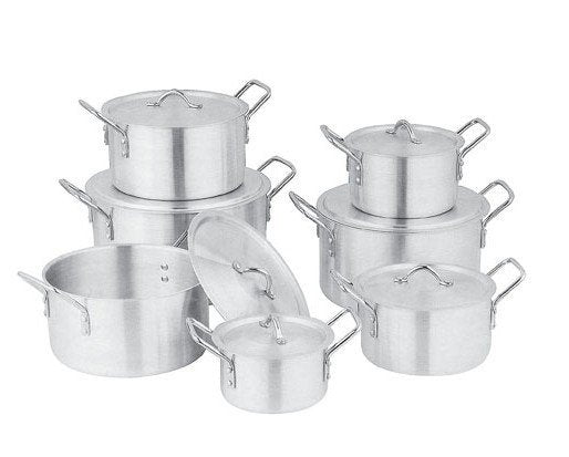 High Grade Aluminum Pots With Lids