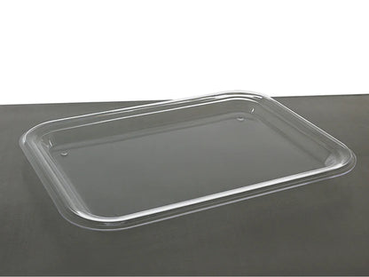 Medium Serving Tray with Domed Cover Lid - Food Grade Polycarbonate 52x39cm