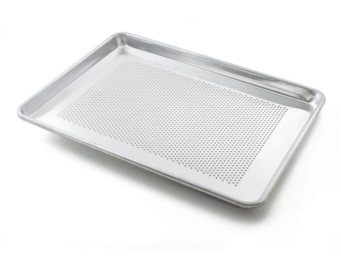 Bakers Tray Bake Pan 13" Alu. Perf. 455x330x25mm