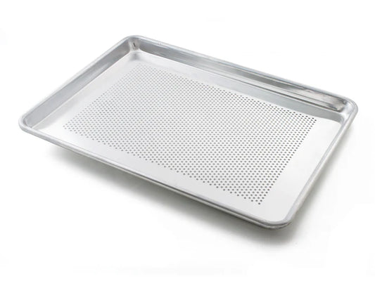 Bakers Tray Bake Pan 13" Alu. Perf. 455x330x25mm
