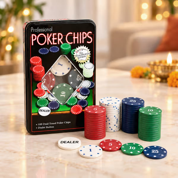 Playing chips (casino chips)