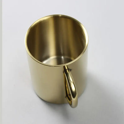 Stainless Steel Copper Plated Water Mug