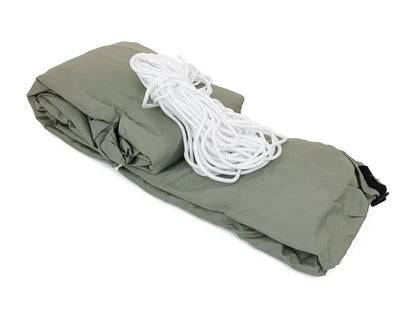 14ft - 16ft Heavy Duty Boat Cover - 2.28m Beam, Waterproof 600D Polyester Canvas