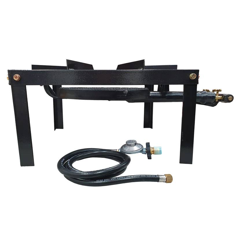 Gas stove 🔥4 Ring burner with stand 🔥NZ CERTIFIED Big Bazaar