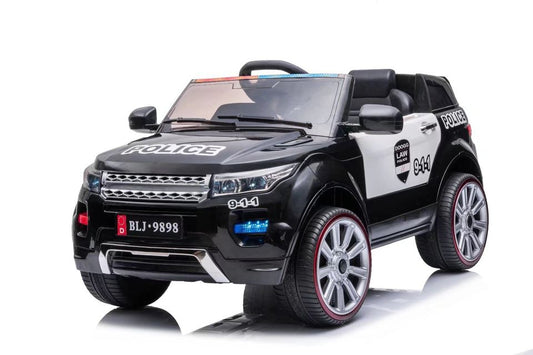 Land Rover Discovery Police - Black & White