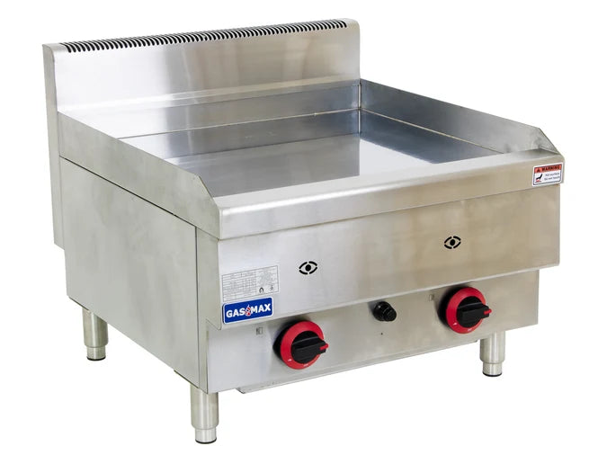 Benchtop 2 Burner Natural Gas Flat-Top Hotplate Griddle