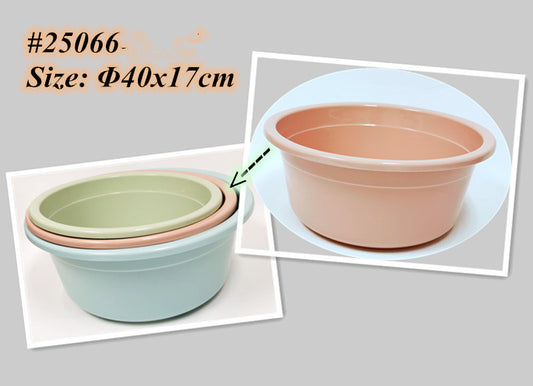 Plastic Round Basin 40CM*17CM