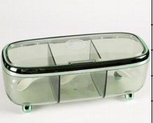 3PCS Spice Organizer - Durable Plastic Seasoning Box For Kitchen Storage