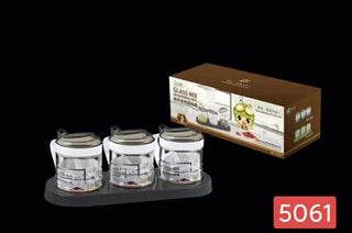 3PCS Plastic Seasoning Jar SET