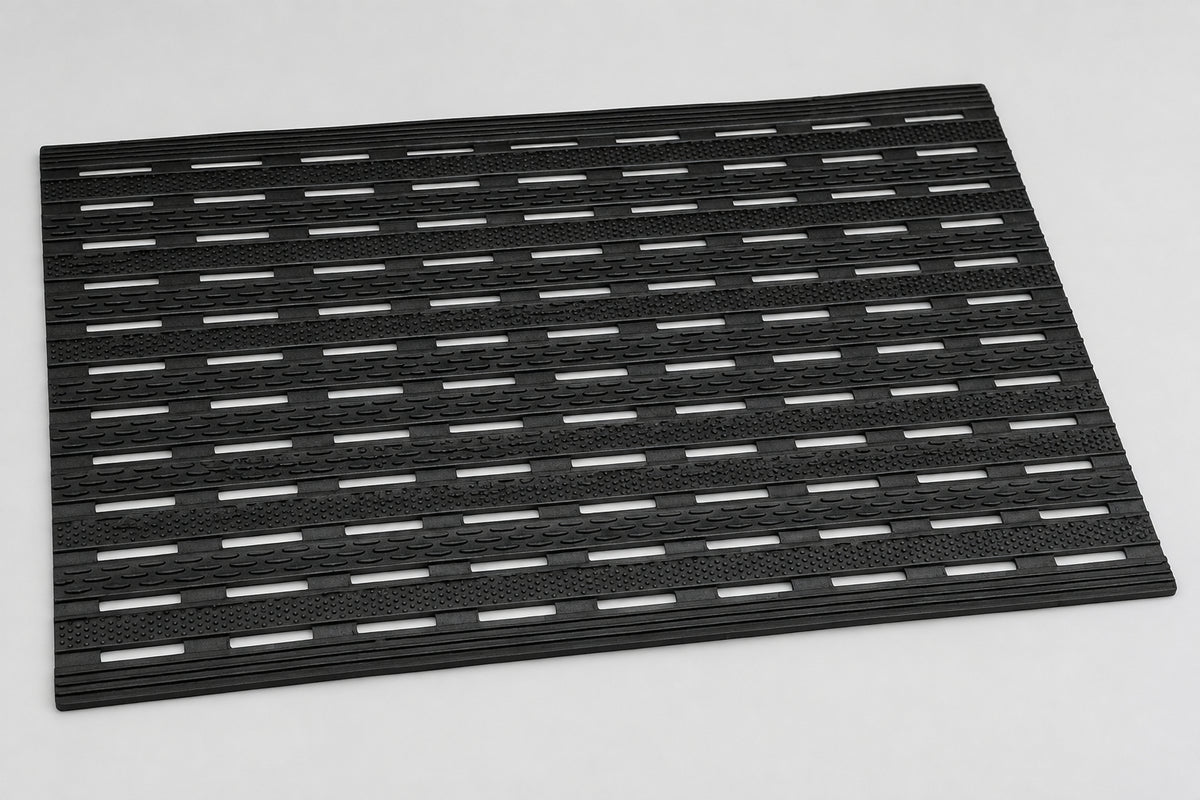 RUBBER BLK DOOR MAT 80*120CM