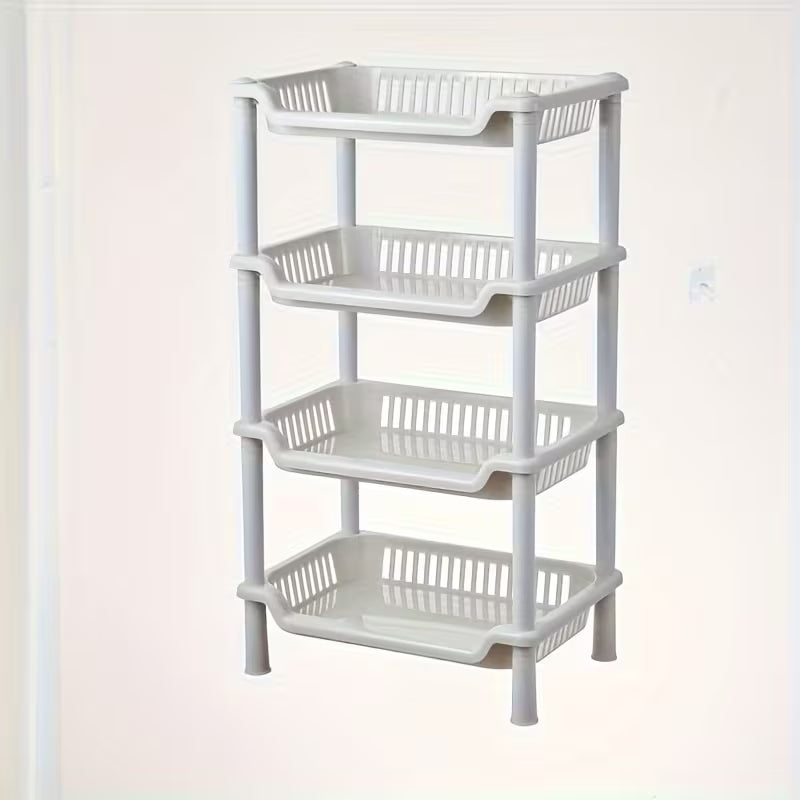 Plastic 4 Tiers Shelves