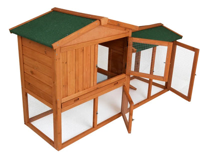 Wooden Rabbit / Guinea Pig Hutch Waterproof