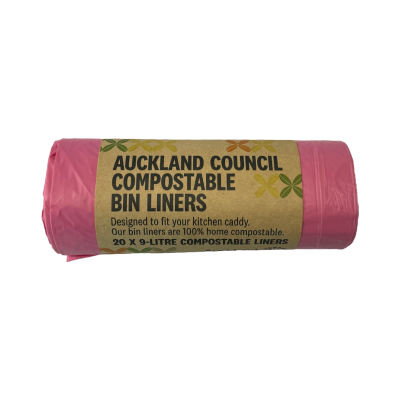 Auckland Council Compostable Bin Liners 20pk