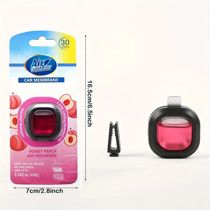 Car Interior Odor-Fighting Car Freshener Vent Clip Fresh, 4ml/0.14 Fl Oz. Car Vent Clip