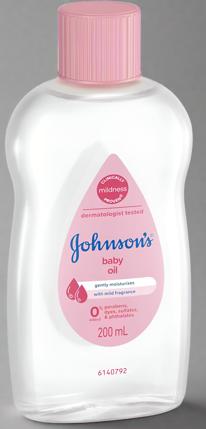 Johnson's Baby Gentle Mild Moisturising Baby Oil 200mL