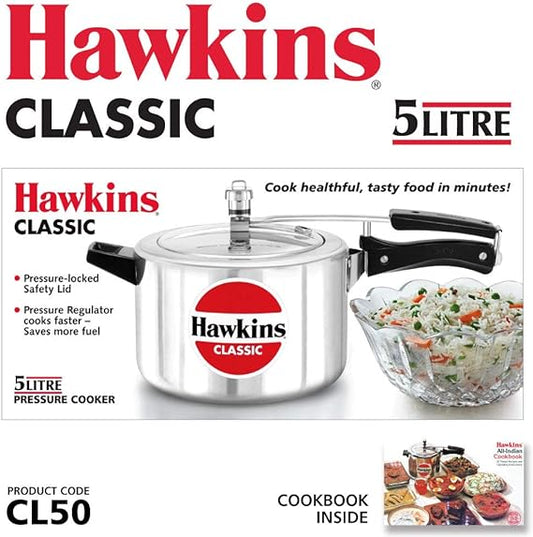 Hawkins Pressure Cooker 5 Litre Classic