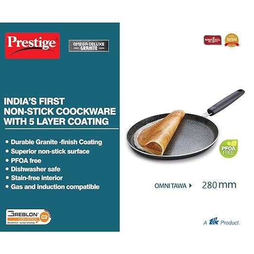 Prestige Omni Granite Tawa 280mm