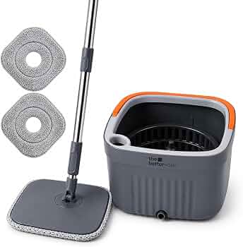 Anko Dual Section Spin Mop Set