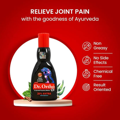 Dr Ortho Pain Relief Ayurvedic Medicine Oil - 60ml