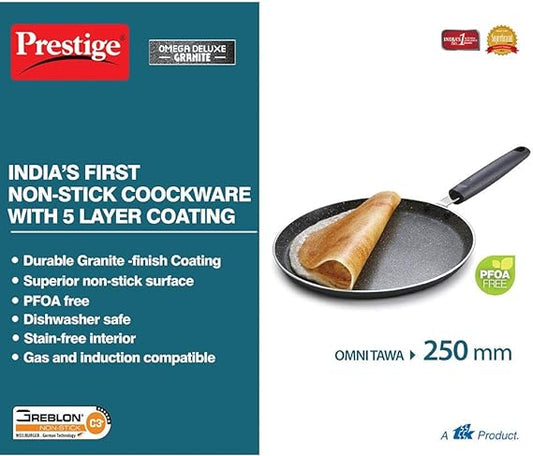 Prestige Omni Granite Tawa 250 mm