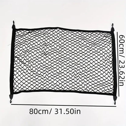 1pc Universal Fit Spandex Truck Bed Mesh - Highly Elastic Cargo Net for Pickup Trucks