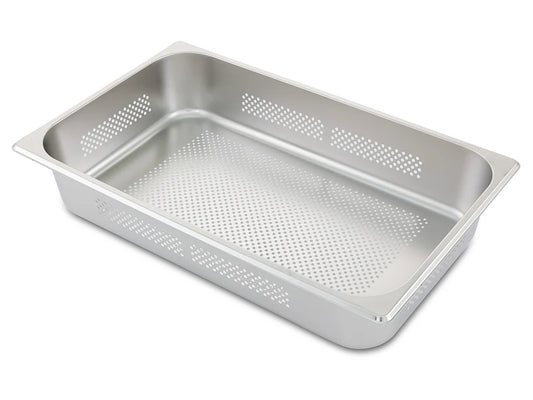 Perforated Steam Pan 1/1 100mm S/S Gastronorm Dish