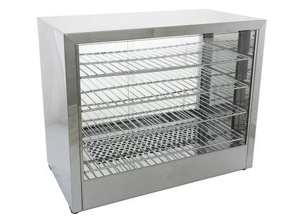 0.6m Commercial Pie Warmer 4 Shelf - 1.0kW Electric - Hot Food Display Cabinet
