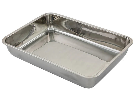 Stainless Steel Tray 42x29x7CM S/S Polished Dish