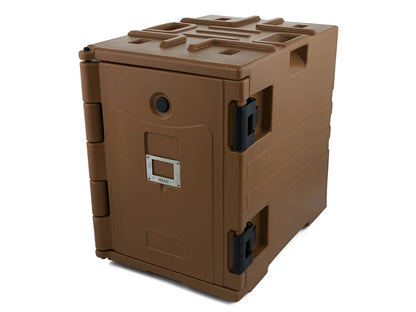90L Insulated Commercial Food Tray Carrier 1/1GN -40 > 80ºC | Stackable & Mobil