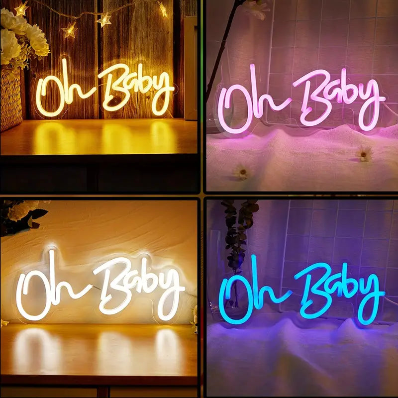 Oh Baby LED Neon Sign