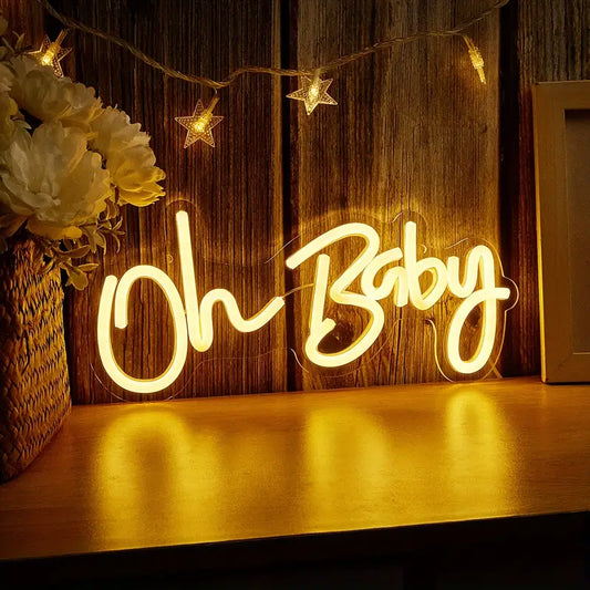 Oh Baby LED Neon Sign