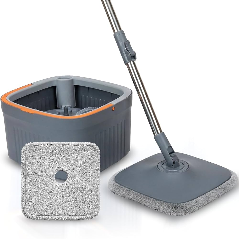 Anko Dual Section Spin Mop Set