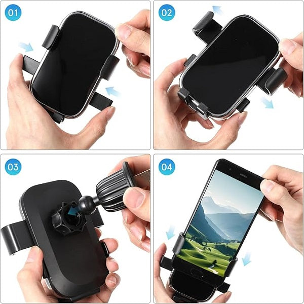 Treqa BC-T22 4 to 7″ Air Vent Car Phone Holder(03099)