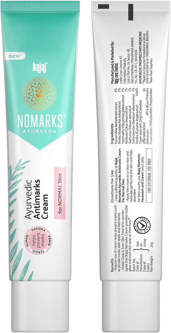Bajaj No Marks Cream For Normal Skin