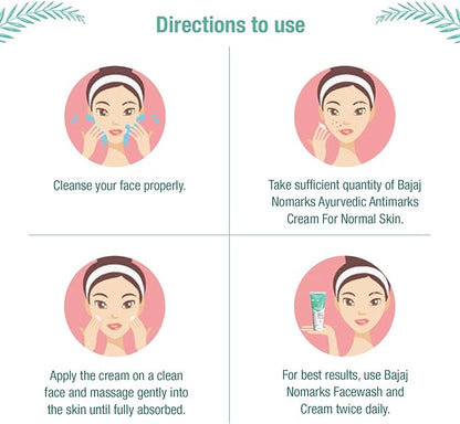 Bajaj No Marks Cream For Normal Skin