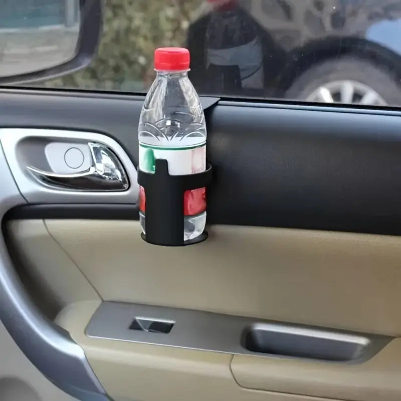 Car Window Cup Holder - Car Door Cup Holder with Window Hook