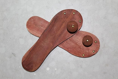 Dharmsaar Wooden khadau for Men and Women