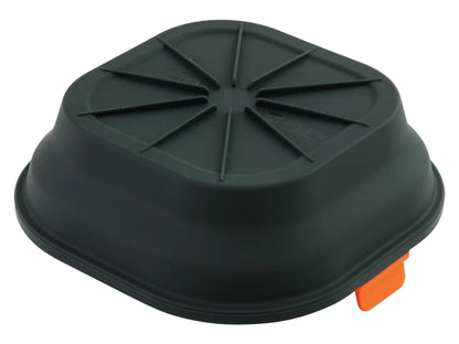 21cm Square Air Fryer Insert Basket - Collapsible Silicone Tray