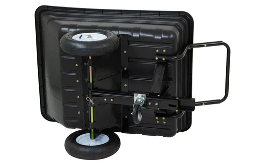 Garden Tipping Trolley Trailer Cart Wheel Barrow - 200kg Capacity